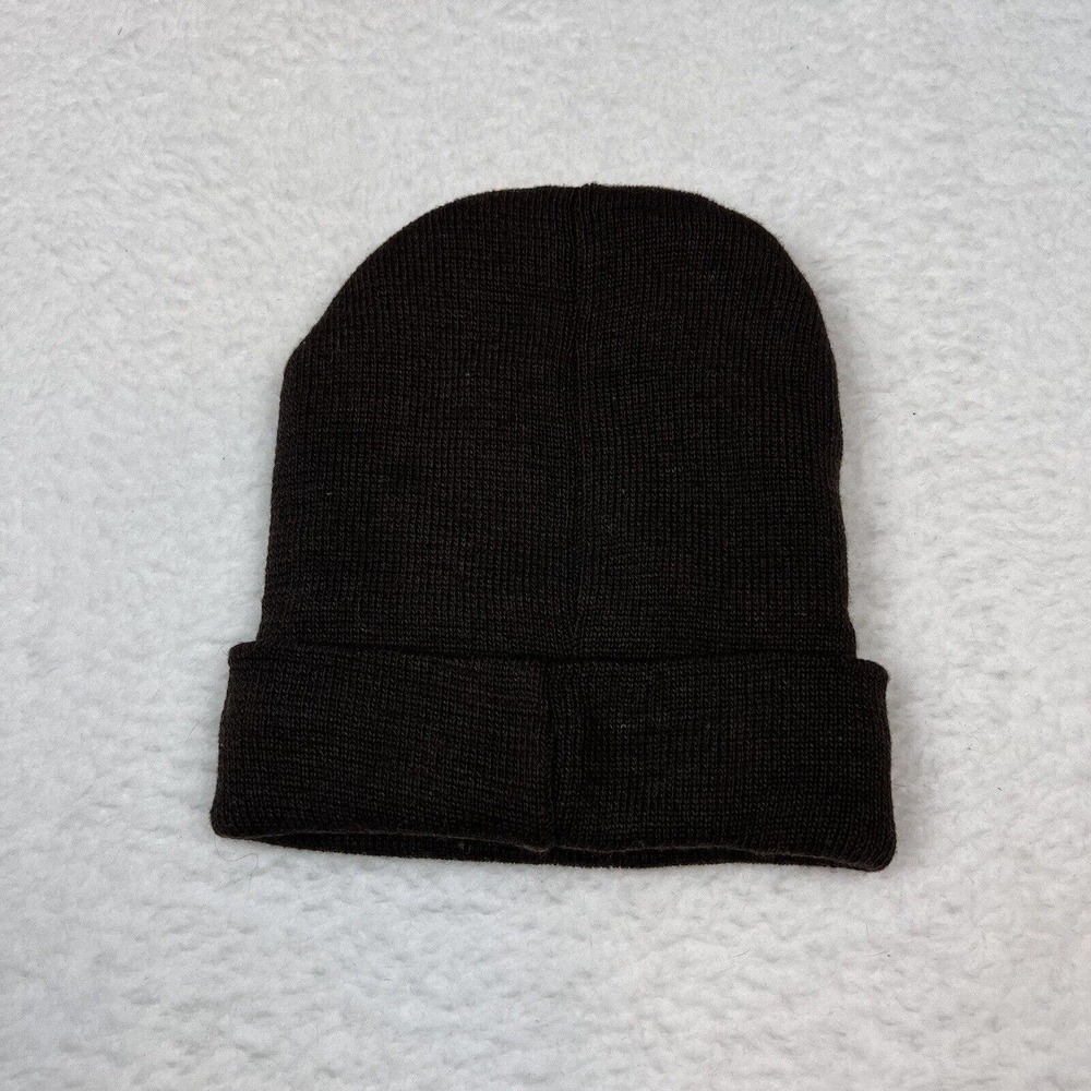 Brown‎ Beanie Skullie Cap Winter Fall One Size - Picture 2 of 3